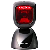 Honeywell Youjie HF600 1D-2D Fotodiodo Negro Fixed Bar Code Reader - Lector de código Barras (1D-2D- Fotodiodo- Code 39…